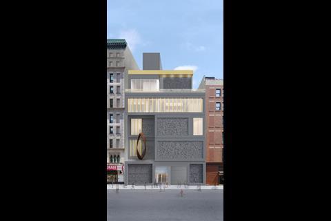 Adjaye Associates' Studio Museum, Harlem - facade view from 124th Street
